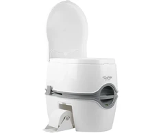 Thetford nešiojamas tualetas Porta Potti 565P, balta ir pilka, 44,8 x 38,8 x 45 cm, 15 l bakas