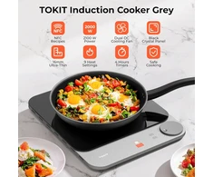 TOKIT indukcinė kaitlentė, 2100 W, vienos zonos, stiklo paviršius, TCL03MCM-6