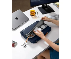 tomtoc nešiojamojo kompiuterio krepšys 14 colių su 360° apsauga, vandeniui atsparus, suderinamas su MacBook Pro 14 ir Surface 13,5-14,4, A40D3B2
