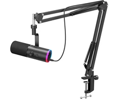 TONOR TD510 Air S H+ dinaminis žaidimų mikrofonas su USB/XLR ir AI triukšmo slopinimu
