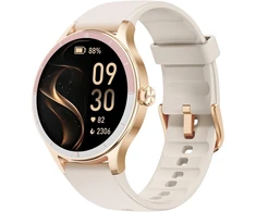 TOOBUR išmanusis laikrodis moterims 40 mm su Bluetooth skambučiais, IP68, DR06
