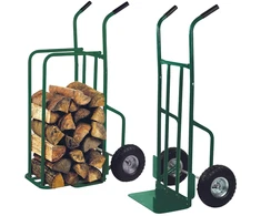 Toolland malkų transportavimo vežimėlis su pneumatiniais ratais, 250 kg, 07511