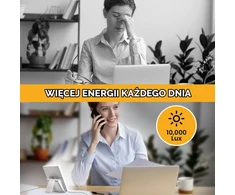 Top Life šviesos terapijos lempa LED 10000 lx su USB maitinimu B09NNJQTWJ