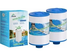 TOREAD spa filtro keičiamas filtras baseinui, 15 cm skersmens, TRF-6CH-940, 2 vnt. rinkinys