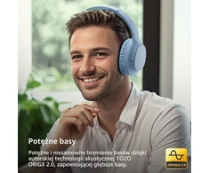 TOZO belaidės ant ausų ausinės Bluetooth 5.4 su ENC, 70 h veikimu, HA1