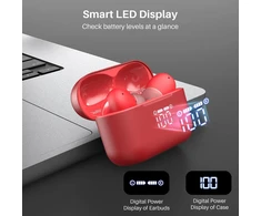 TOZO belaidės į ausis įdedamos ausinės Bluetooth 5.3 su ENC ir IPX8 T20