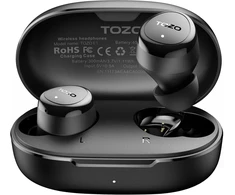 TOZO belaidės į ausis įdedamos Bluetooth 5.3 ausinės su mikrofonu, IPX6, T11173