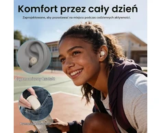 TOZO belaidės į ausis įstatomos Bluetooth 5.3 IPX5 ausinės A1, žalios