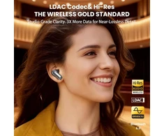 TOZO belaidės į ausis kišamos ausinės Bluetooth 5.4 su ANC, LDAC ir 6 mikrofonais NC20