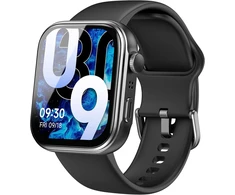TOZO S6 išmanusis laikrodis su 1,85 col. AMOLED ekranu, Bluetooth skambučiais ir IP68