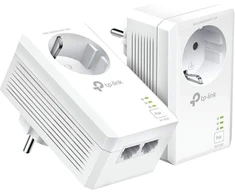TP-Link Powerline AV1000 adapterių rinkinys su lizdu, Gigabit Ethernet, TL-PA7027P KIT