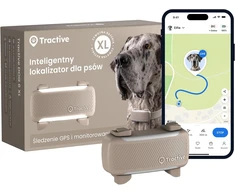 Tractive GPS lokalizatorius šunims XL su sveikatos stebėjimu, IP68, TG6XLC