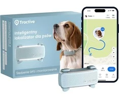 Tractive GPS šuns lokalizatorius, aktyvumo stebėjimas, sveikatos ir lojimo įspėjimai, TG6C, mėtinės spalvos