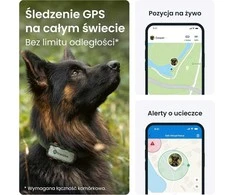 Tractive GPS XL Adventure augintinio sekimo įrenginys, stiklo pluošto korpusas, LTE, iki 1 mėnesio baterija, TG4XL