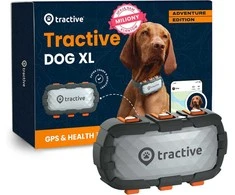 Tractive GPS XL Adventure augintinio sekimo įrenginys, stiklo pluošto korpusas, LTE, iki 1 mėnesio baterija, TG4XL