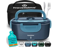 TRAVELISIMO elektrinė pietų dėžutė 1,5 l, 100 W, 220 V/12 V/24 V