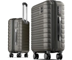 Kelioninis Travely rankinis bagažas 36 l, 55 x 40 x 20 cm, su 4 ratukais ir TSA užraktu, kietas korpusas