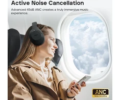 Tribit belaidės ant ausų dedamos ausinės su ANC, Bluetooth 5, 110 val., QuietPlus 81