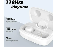 Tribit belaidės į ausis įstatomos Bluetooth 5.2 ausinės su mikrofonu FlyBuds 3S