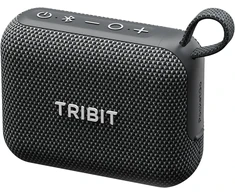 Tribit nešiojama belaidė Bluetooth kolonėlė PocketGo, 7 W, IP68, iki 20 val. grojimo, TWS, juoda