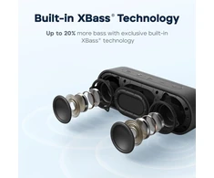 Tribit nešiojamasis Bluetooth garsiakalbis XSound Go 16 W, IPX7, BTS38