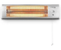 TROTEC infraraudonųjų spindulių terasos šildytuvas 600/1200 W, sieninis ir pastatomas, IR 1200 S