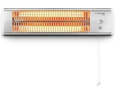 TROTEC infraraudonųjų spindulių terasos šildytuvas 600/1200 W, sieninis ir pastatomas, IR 1200 S