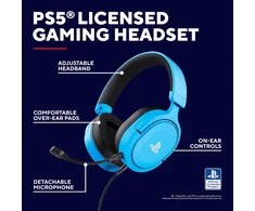 Trust Gaming GXT 498B Forta laidinės PS5 žaidimų ausinės su mikrofonu, 50 mm