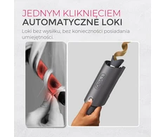 TYMO automatinė plaukų garbanojimo žnyplė 25 mm su keramine danga, 160–210 °C, HC503