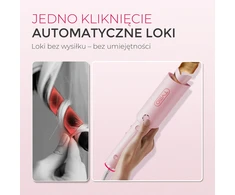 TYMO automatinis plaukų garbanojimo prietaisas CURLPRO 32 mm, 160–210 °C, rožinis