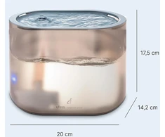 Ufesa automatinė gertuvė augintiniams 2,5 l su aktyvintos anglies ir dervos filtru 87206040