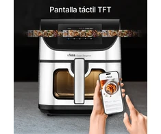Ufesa karšto oro gruzdintuvė Swan Elegance 7,5 l 2200 W su programėle 72806137