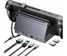 UGREEN 9in1 USB-C dokinė stotelė Steam Deck/ROG Ally su 4K60 HDMI, 100W PD ir LAN