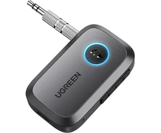 UGREEN automobilinis Bluetooth 6.0 garso imtuvas su AUX 3,5 mm ir mikrofonu