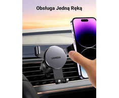 UGREEN automobilinis telefono laikiklis į ventiliacijos groteles, 4–7 col., 15814