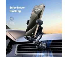 UGREEN automobilinis telefonų laikiklis su gravitacine sistema, 360° reguliavimu, ventiliacijos grotelių tvirtinimu