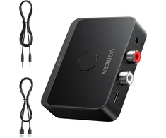 UGREEN Bluetooth garso imtuvas 6.0 su LDAC, 3.5 mm ir RCA išvestimis