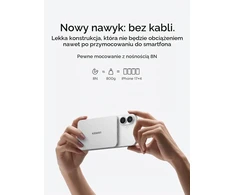 UGREEN MagFlow Air magnetinis belaidis išorinis akumuliatorius 5000 mAh Qi2 15 W PB580