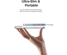 UGREEN magnetinis powerbankas 10000 mAh Qi2 15 W su USB-C laidu PB570