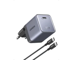 UGREEN Nexode Air USB-C sieninis įkroviklis 65 W, kompaktiškas, X860