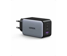 UGREEN Nexode X 100W GaN kompaktiškas 3x USB-C/USB-A sieninis įkroviklis, juodas
