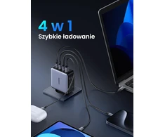 UGREEN sieninis įkroviklis Nexode X 160 W, 3 USB-C, USB-A, PD 3.1, 35040