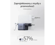 UGREEN tinklo įkroviklis USB-C 45 W su GaN technologija, modelis 95692