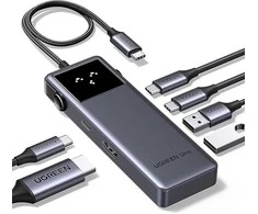 Adapateris Ugreen 6in1 USB-C HUB