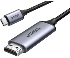 UGREEN USB-C į HDMI laidas 4K 60 Hz, 2 m, Thunderbolt 5/4/3, 50571