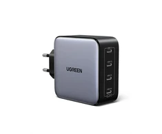 UGREEN USB-C įkroviklis 100 W, 4 USB-C lizdai, GaN, PPS, PD, Nexode 35534