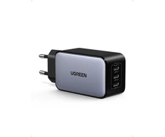 UGREEN USB-C tinklo įkroviklis 65 W su 3 USB-C prievadais, modelis 35529