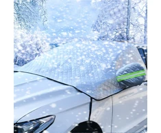 UIHOL automobilio priekinio stiklo uždangalas SUV su veidrodėlių uždangalais, 235 x 135 cm