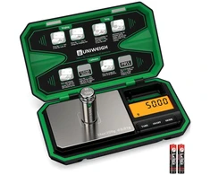 UNIWEIGH kišeninės skaitmeninės svarstyklės 200 g, 0,01 g, LCD, P-200