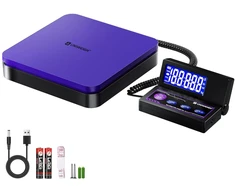UNIWEIGH skaitmeninės siuntų svarstyklės iki 49 kg, 2,8 g tikslumas, UNI-Q5